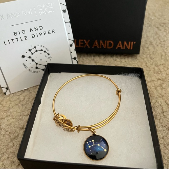 Alex and Ani Little Dipper Bangle Bracelet - Picture 5 of 7